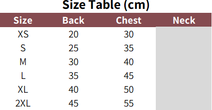 Christmas reindeer hoodie sizing guide.