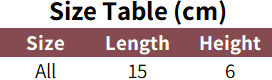 Sizing chart for UV dog goggles.